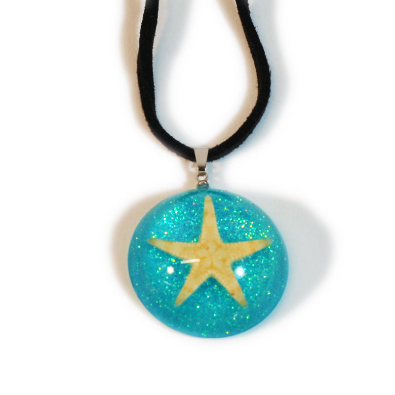 OP401<br/>Starfish Dome Necklace