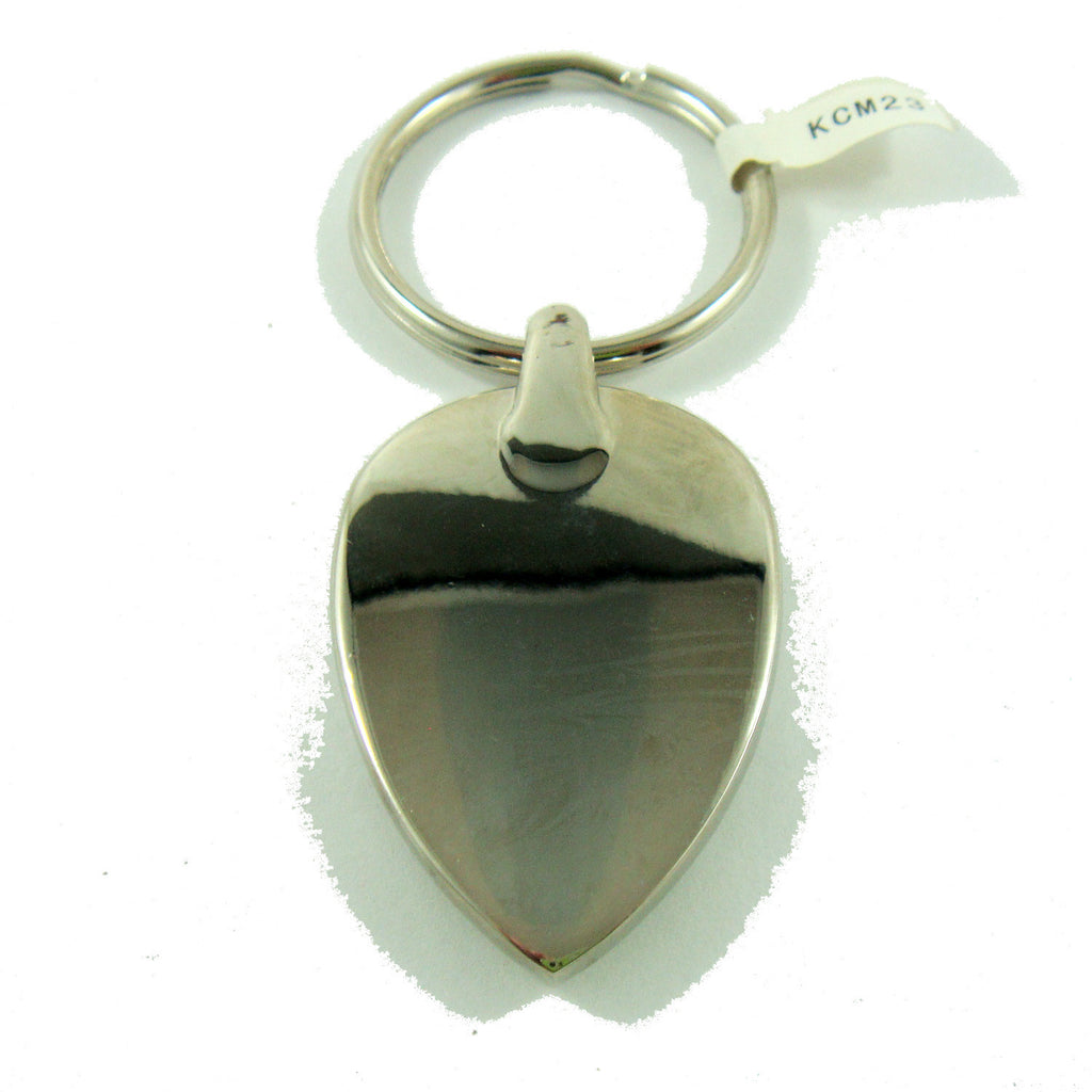 Real Lucky Clover Keychain Pear Shaped (KCM23)