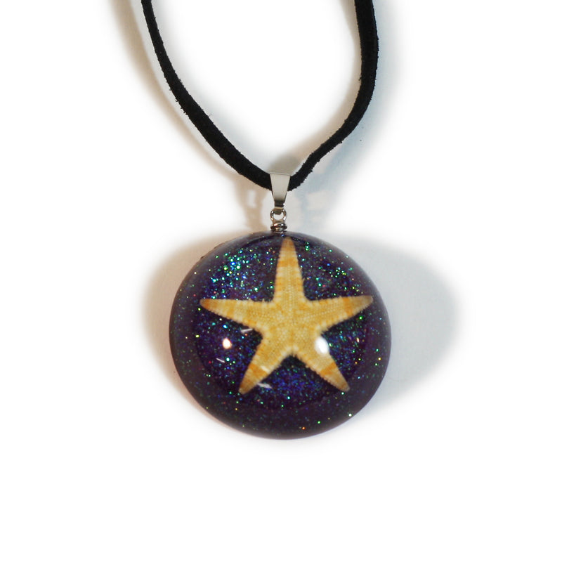 OP402<br/>Starfish Dome Necklace