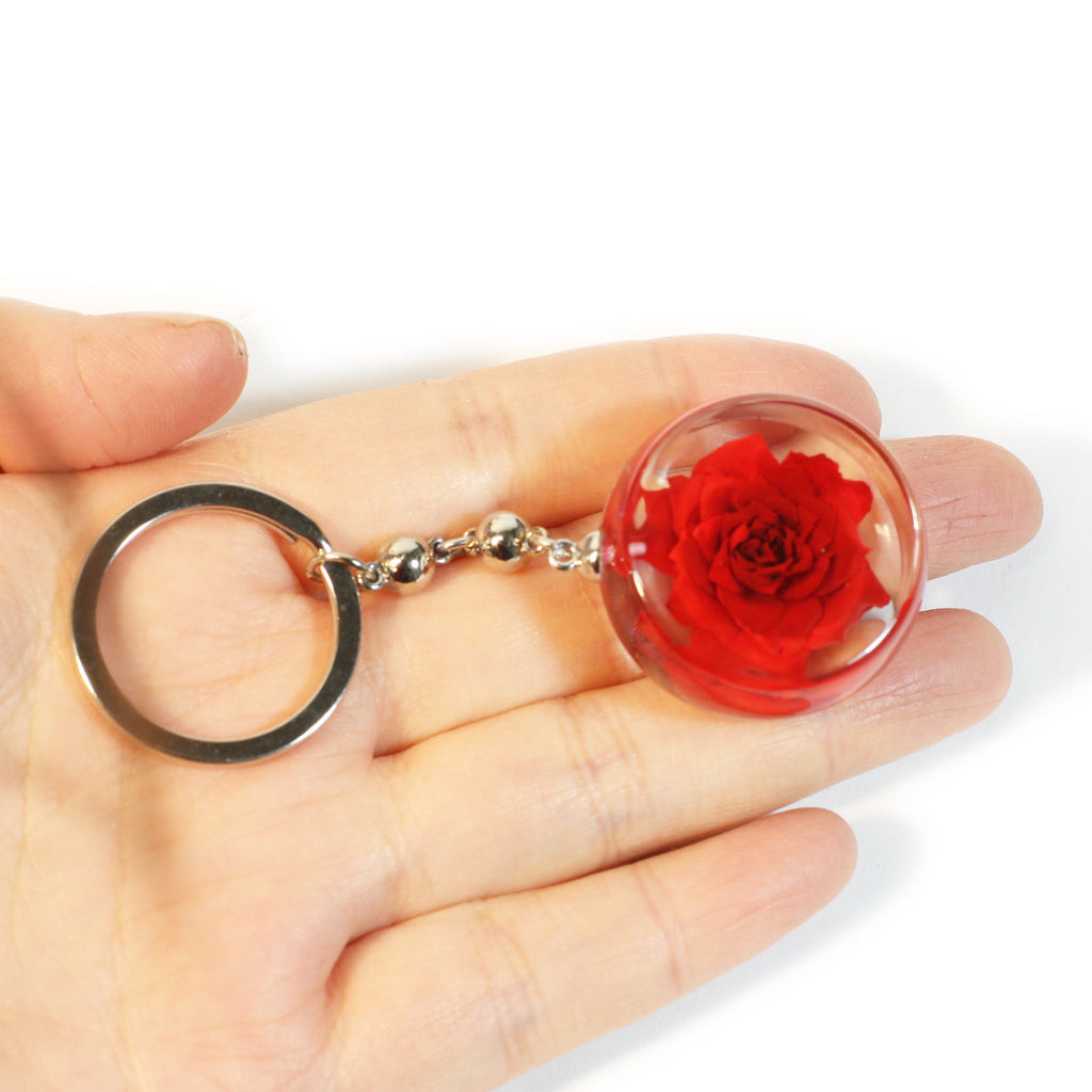 FK504<br/>Flower Key Chain Rose