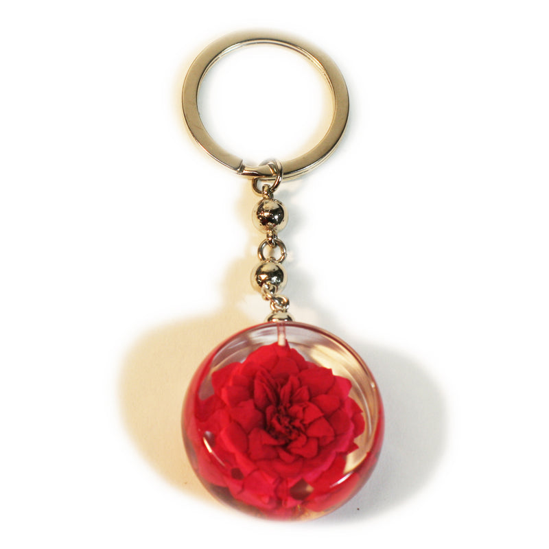 FK502<br/>Flower Key Chain Rose