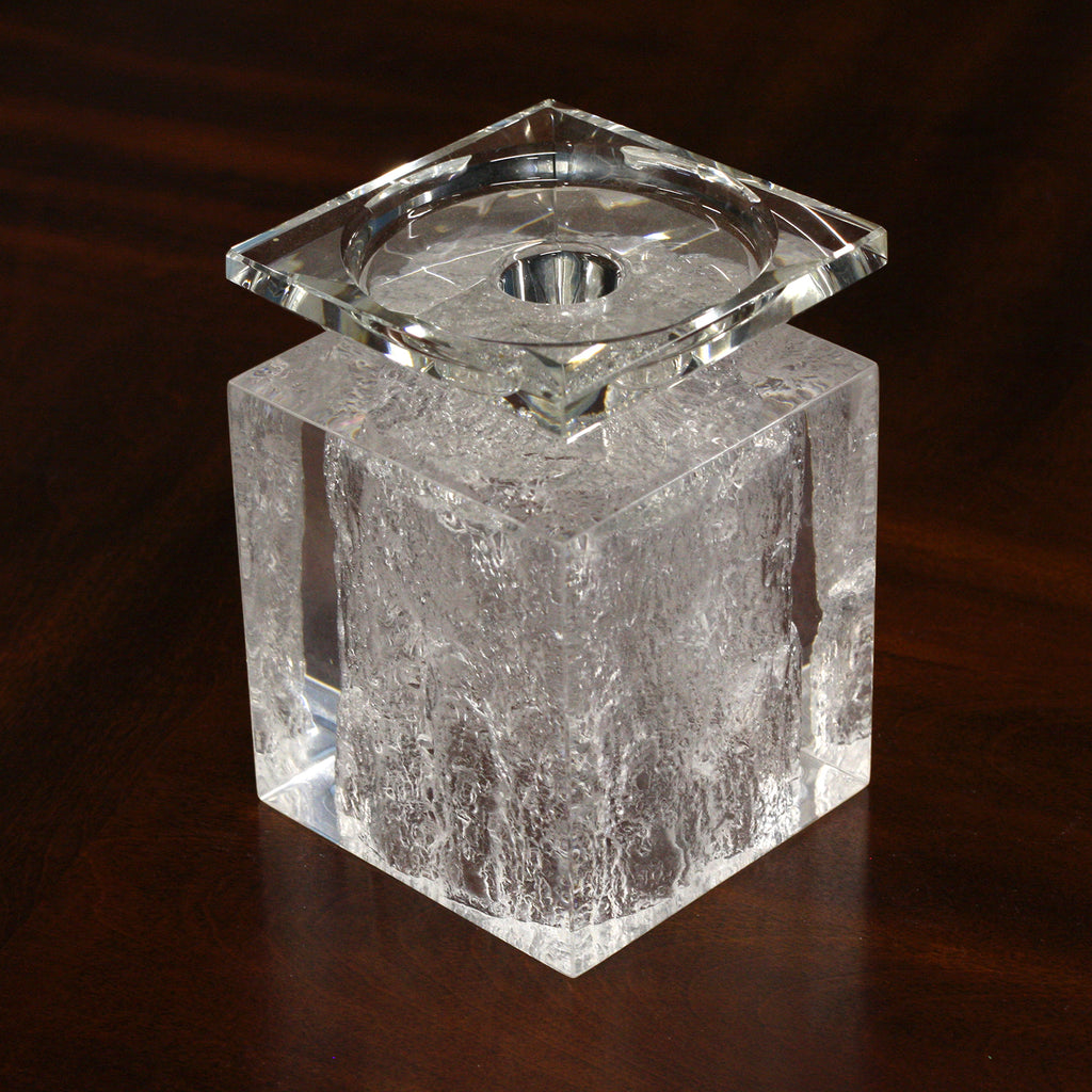 CD01<br/> Candle Holder, Ice Looking