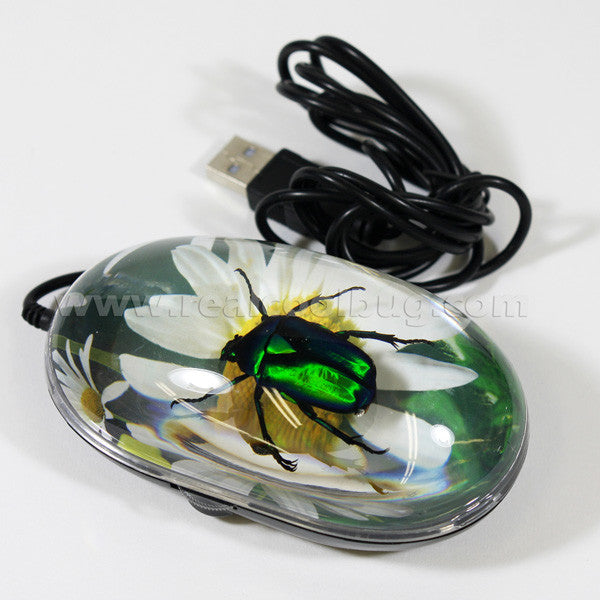 CM206<br/>Green Chafer Beetle Mouse