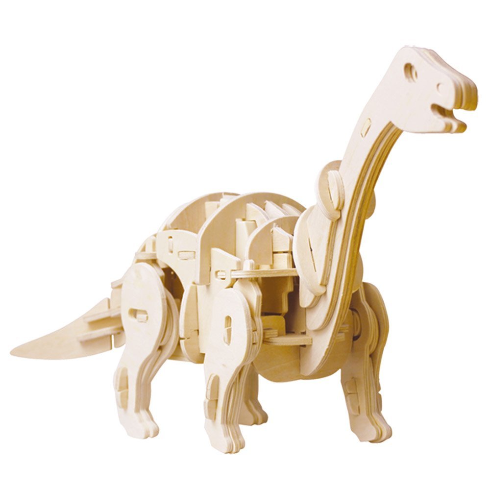 3D Wooden Jigsaw Puzzle Sound-control Aptosaurus