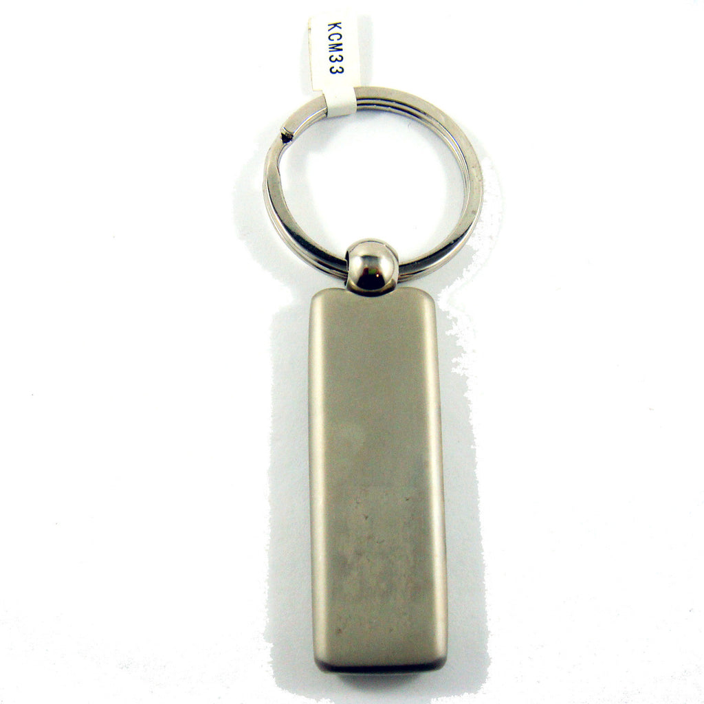 Real Lucky Clover Keychain Thin Rectangle Shaped (KCM33)