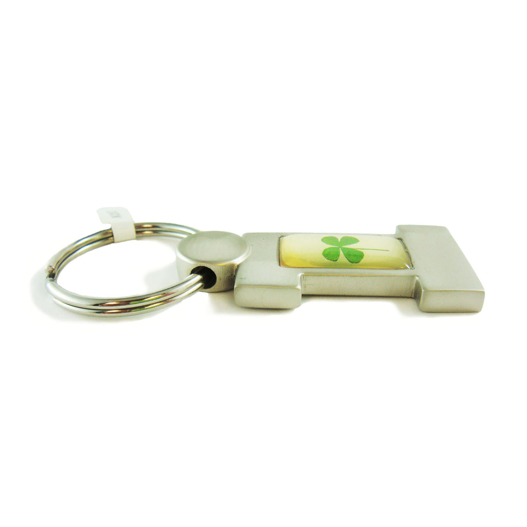 Real Lucky Clover Keychain #1(number one) Shaped (KCM37)