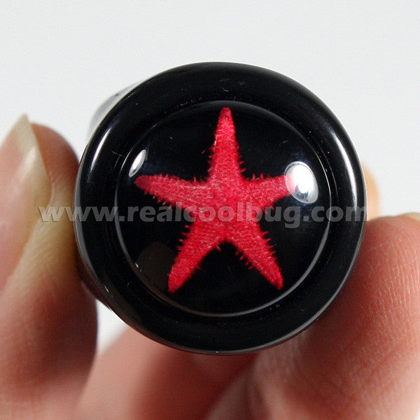 OR014<br/>Red Starfish Ring