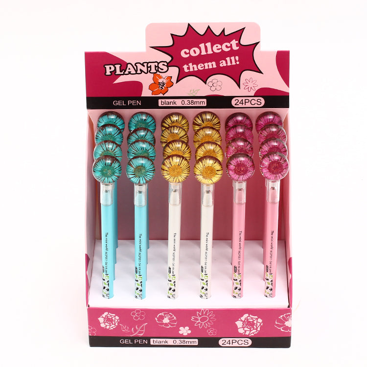 P410FT<br/>24 pc  Daisy Flower Pen with Display