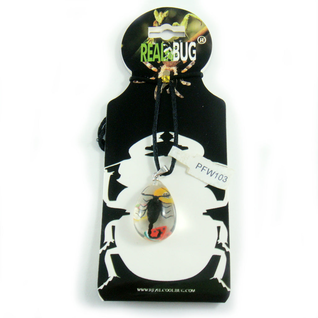 Black Scorpion & Fruit Necklace (PFW103)