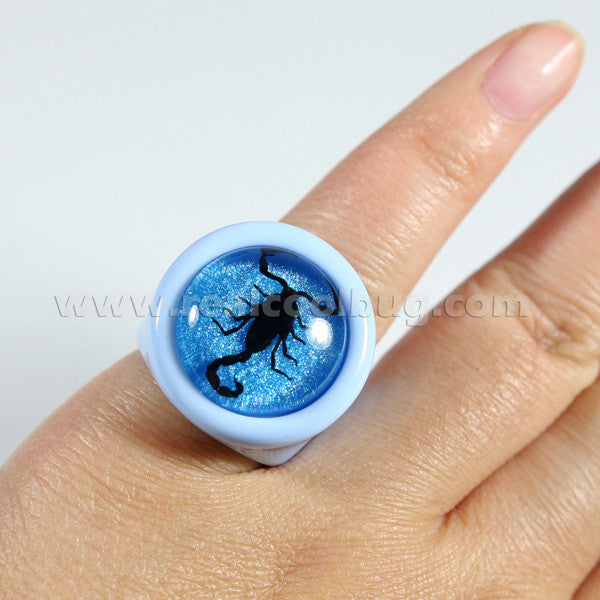 R0031<br/>Black Scorpion Ring