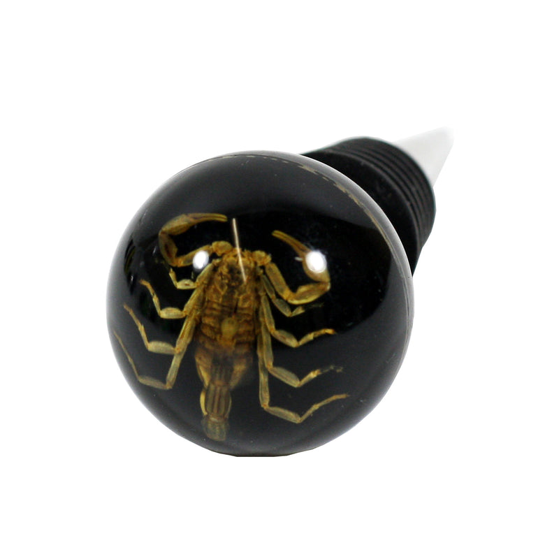 WS1403<br/>Golden Scorpion Wine Stopper