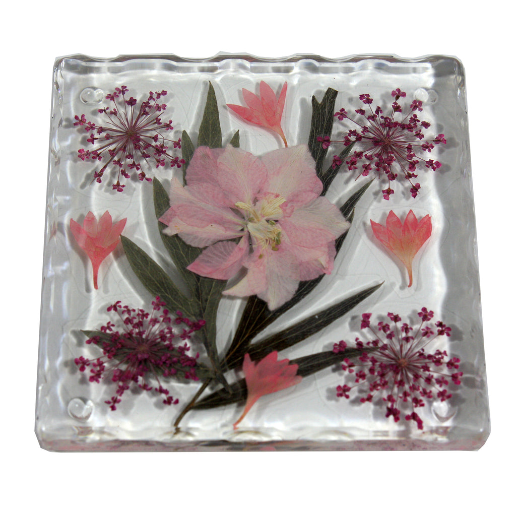 CT5033<br/>Pink Flower Coaster