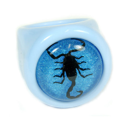 R0031<br/>Black Scorpion Ring